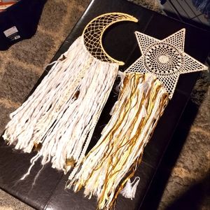 Moon and Star Wall Hangings